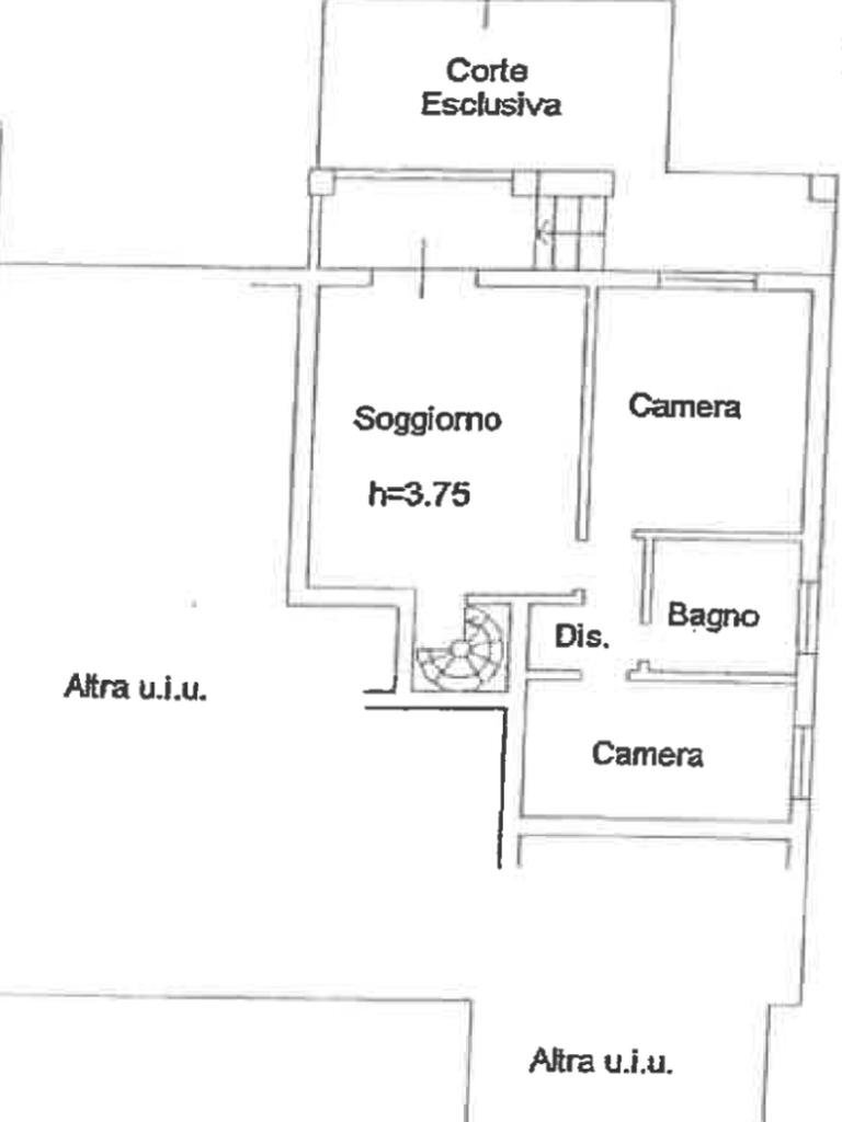 Trilocale Viale della Costituzione, Valsamoggia (zona Torrazzi) - planimetria 1