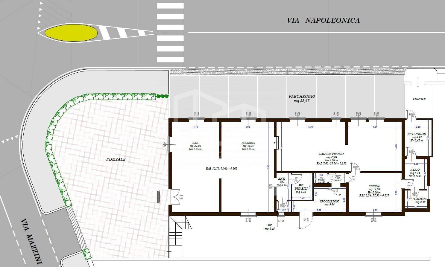 Foto 26 - Villa Bifamiliare via Mazzini
 
24, Montichiari - planimetria 1
