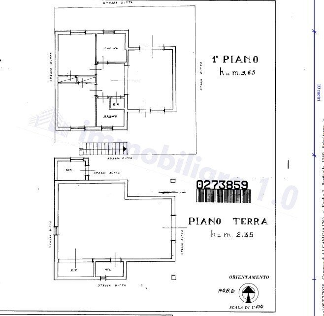 Villa SP47, Alcamo - planimetria 1