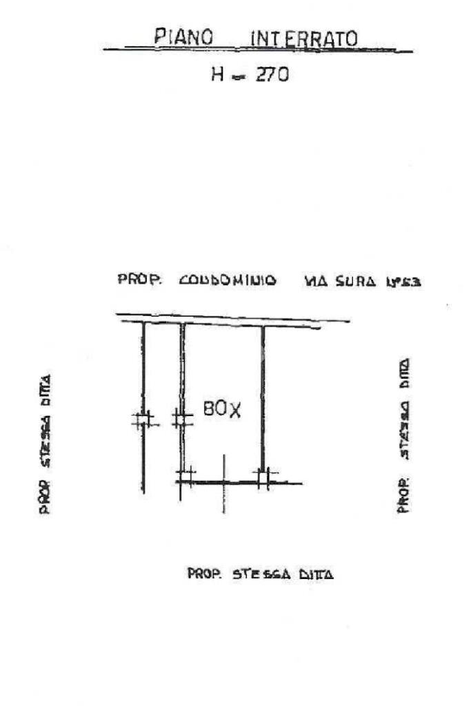 Box Via Sura, Carmagnola - planimetria 1