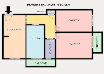 Appartamento Via Alberto e Jessie Mario, Genova (zona San Fruttuoso) - foto 24