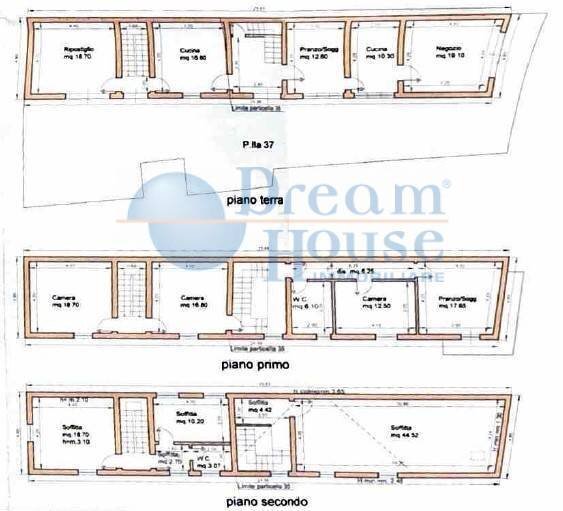 Foto 50 - Independent house Via 24 Maggio, Alba Adriatica - floor plans 1