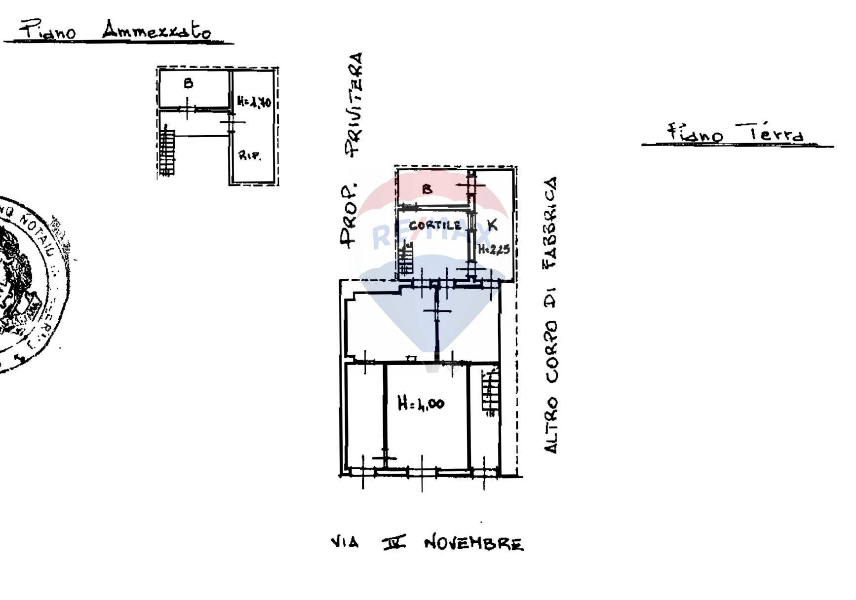 Pianta 2D - Casa indipendente Via IV Novembre
 
65, Aci Catena - planimetria 1