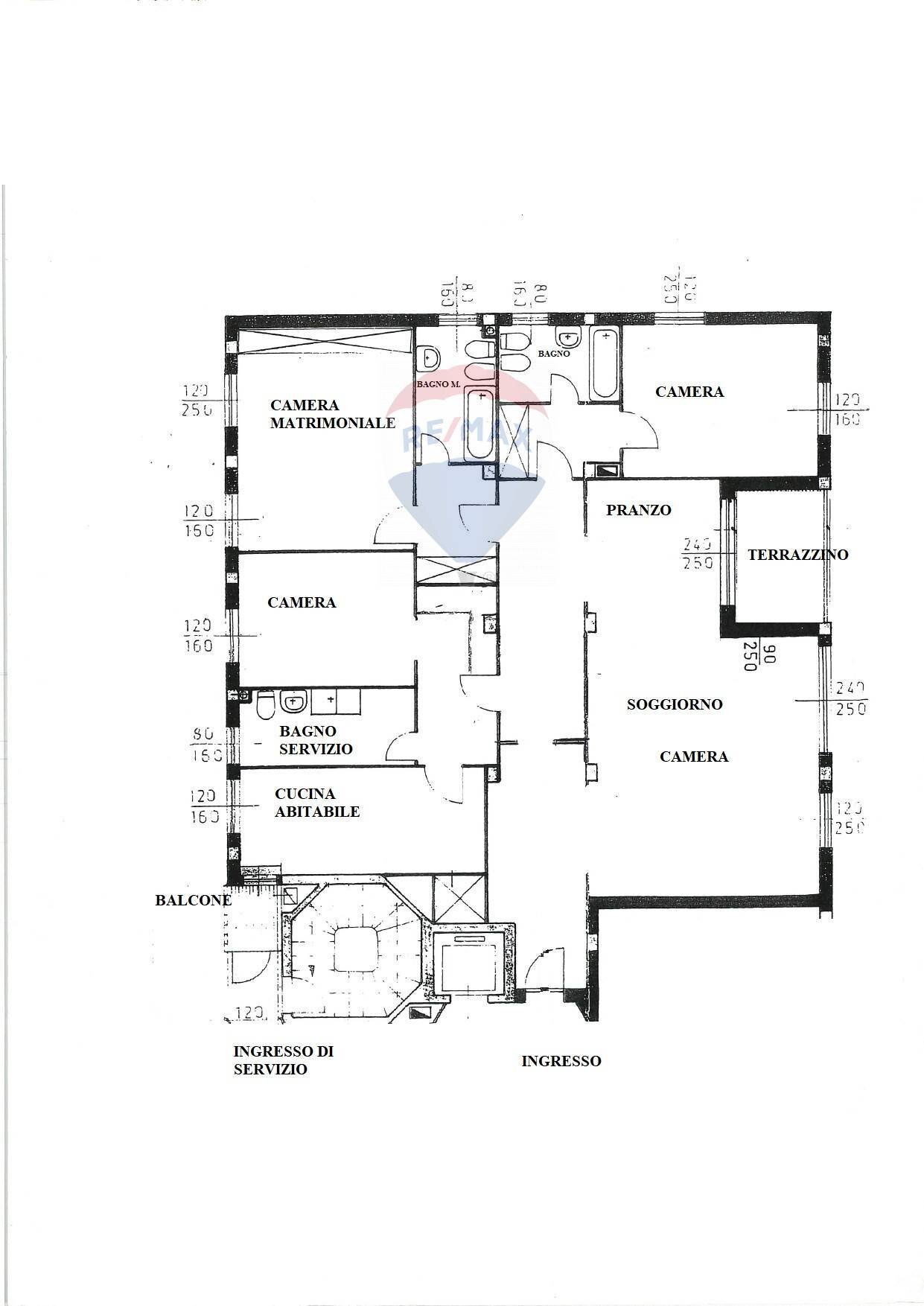 Pianta 2D - Apartment VIA IPPOLITO NIEVO
 
8, Milano - floor plans 1