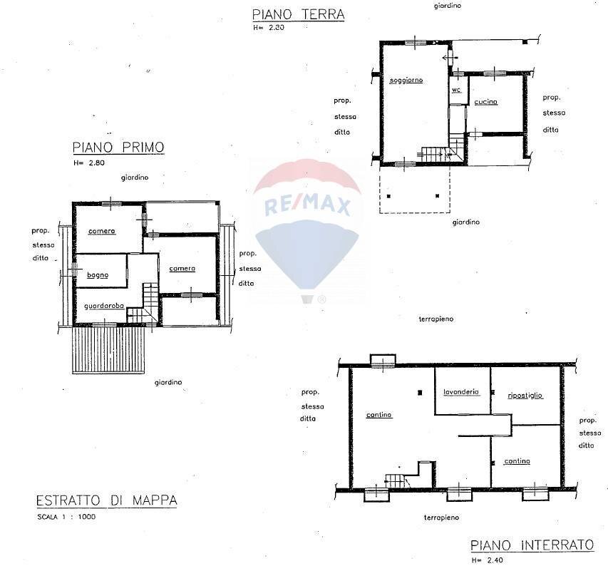 Pianta 2D - Villa a Schiera VIA BERGAMINA
 
53, Arcore - planimetria 1