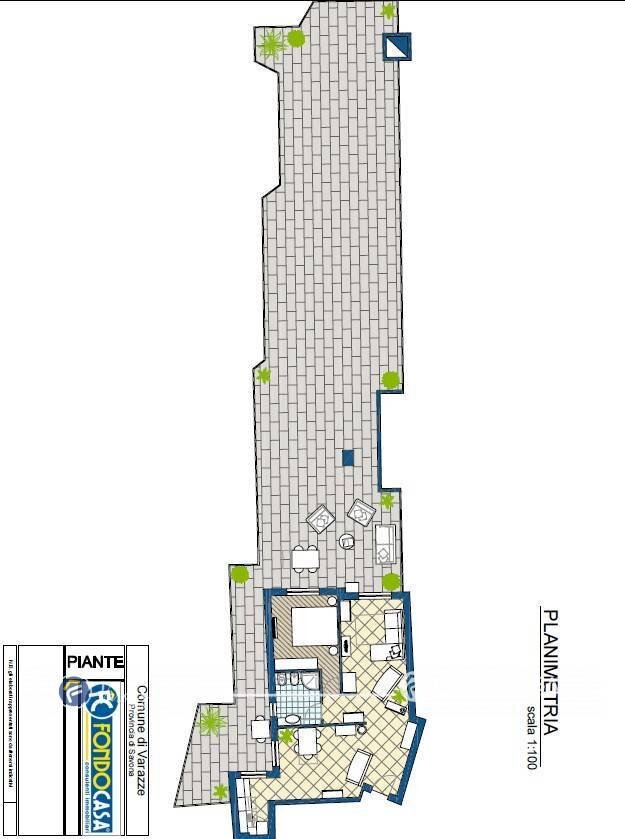 Foto 36 - Two-room apartment Via Padre Piazza
 
20, Varazze - floor plans 1