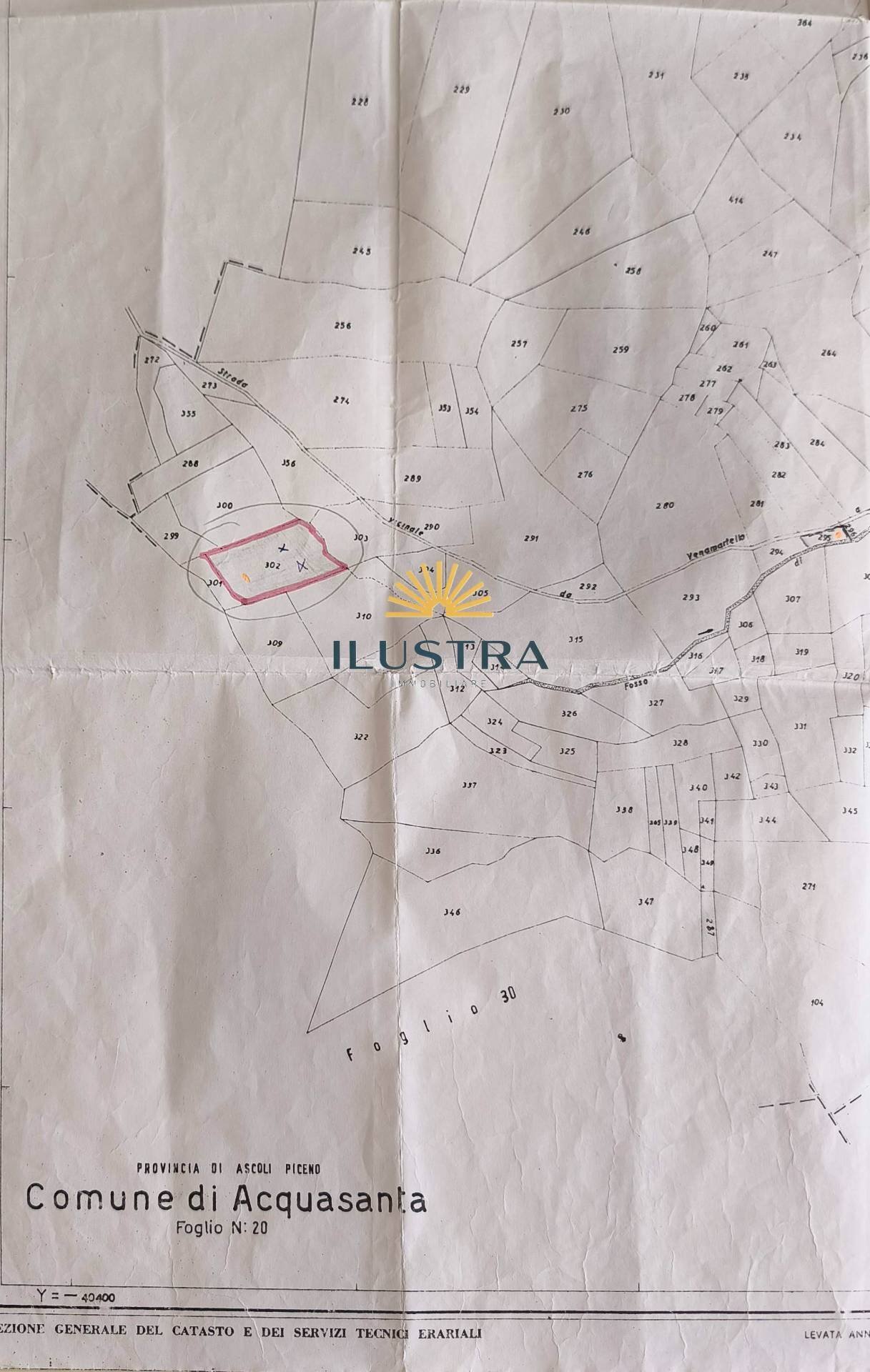 Foto 11 - Terreno agricolo Frazione Tallacano
 
n, Acquasanta Terme - planimetria 1