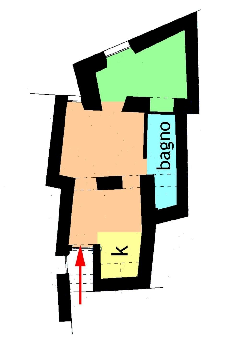 Bilocale via Visitazione, 28, Ceriana - planimetria 1