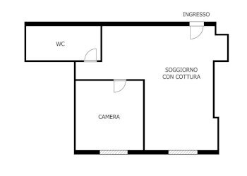 Planimetria - Appartamento Corso Valparaiso, Chiavari - foto 13