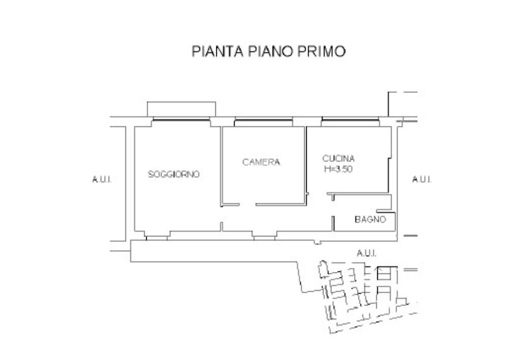 Dimora Storica Piazza San Giuseppe, Galliate - planimetria 1