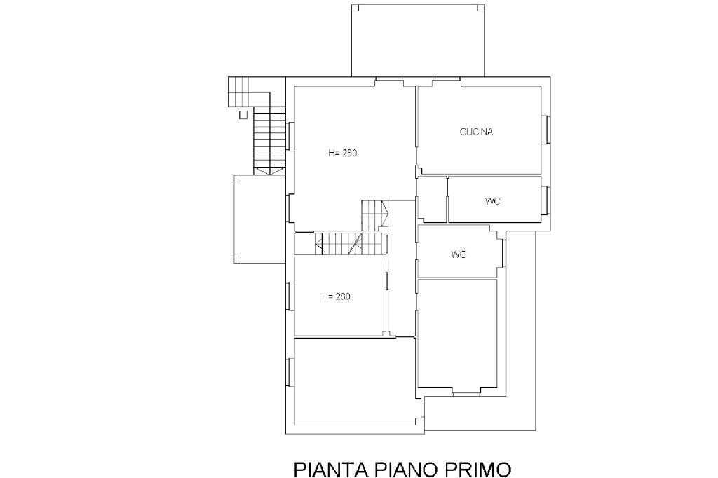Villa Regione Bevilacqua, Narzole - floor plans 1