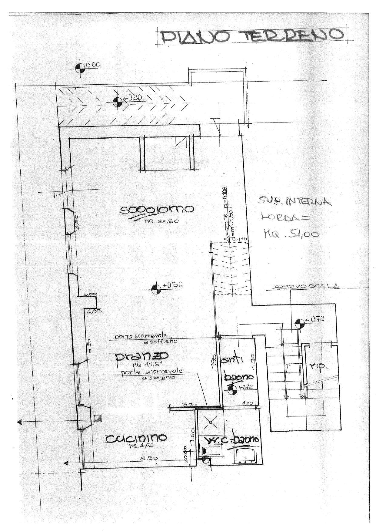 Foto 36 - Rustico Montespertoli - planimetria 1