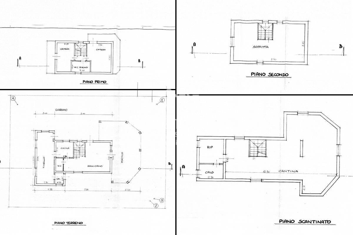 Foto 61 - Casa indipendente VIA BOHEME, Viareggio - planimetria 1