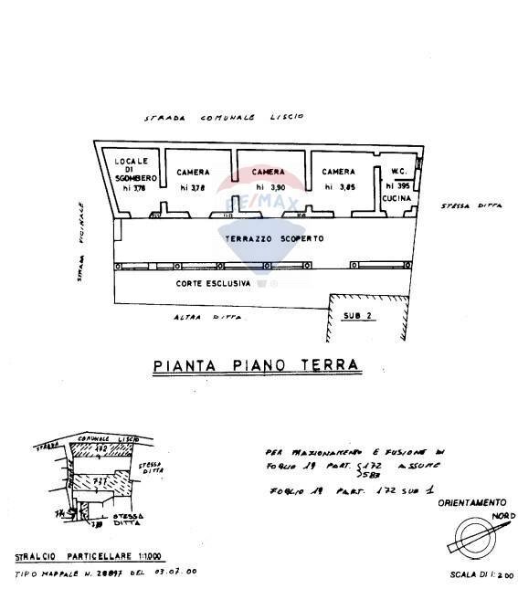 Pianta 2D - Casa indipendente Strada Comunale Liscio
 
snc, Lipari - planimetria 1