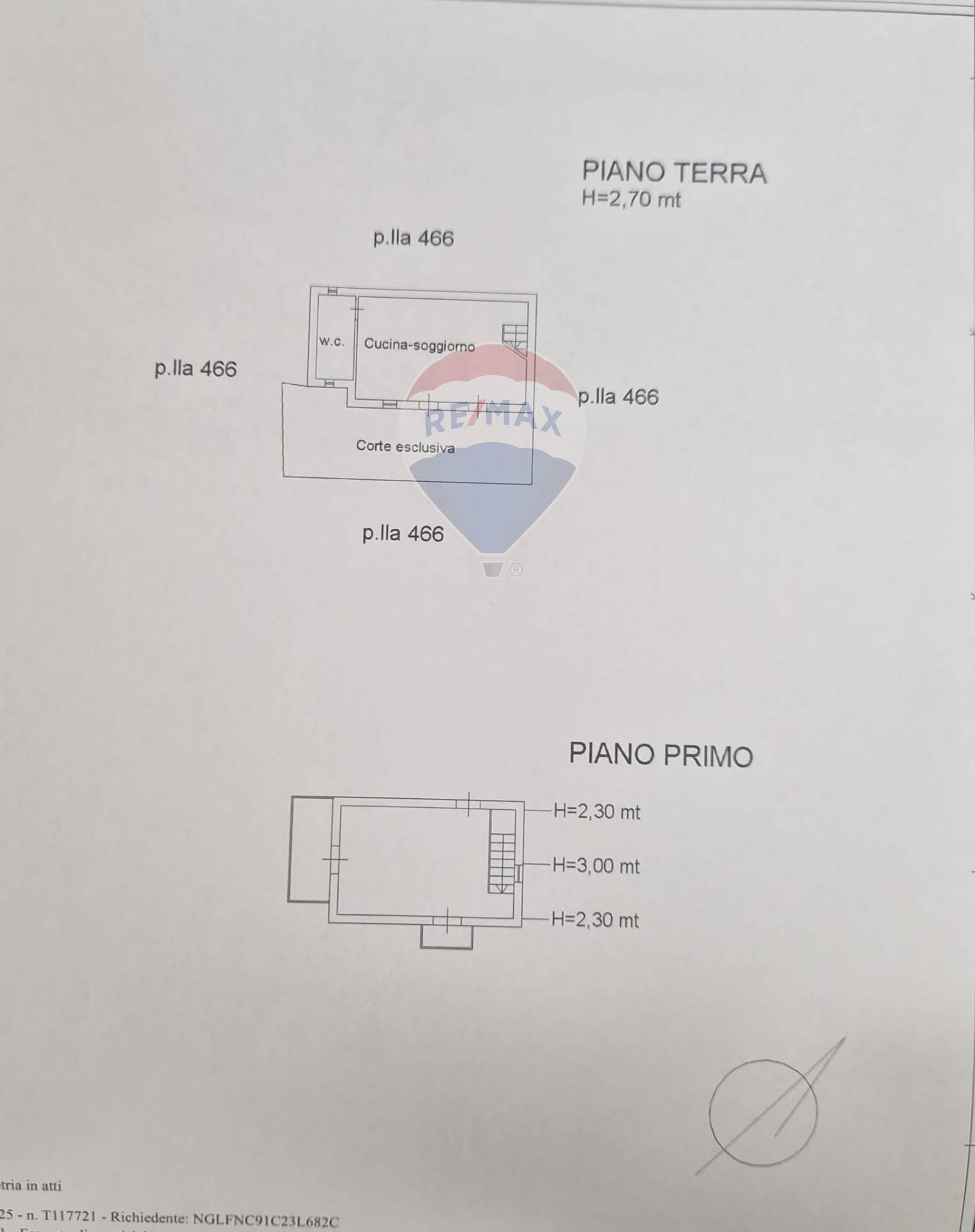 Pianta 2D - Rustic VIA ESTERNA SAN NICOLA, Monreale - floor plans 1