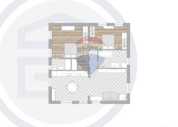 Pianta 2D - Appartamento PIAZZA SAN MARCO
 
16, Roana - foto 18