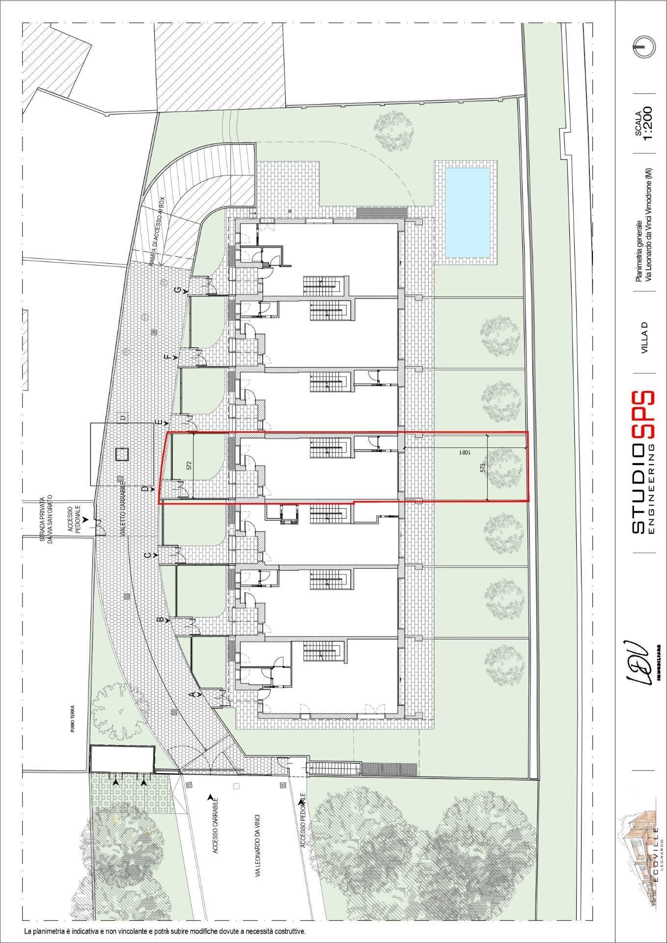 Foto 16 - Terraced Villa via leonardo da vinci
 
snc, Vimodrone - floor plans 1