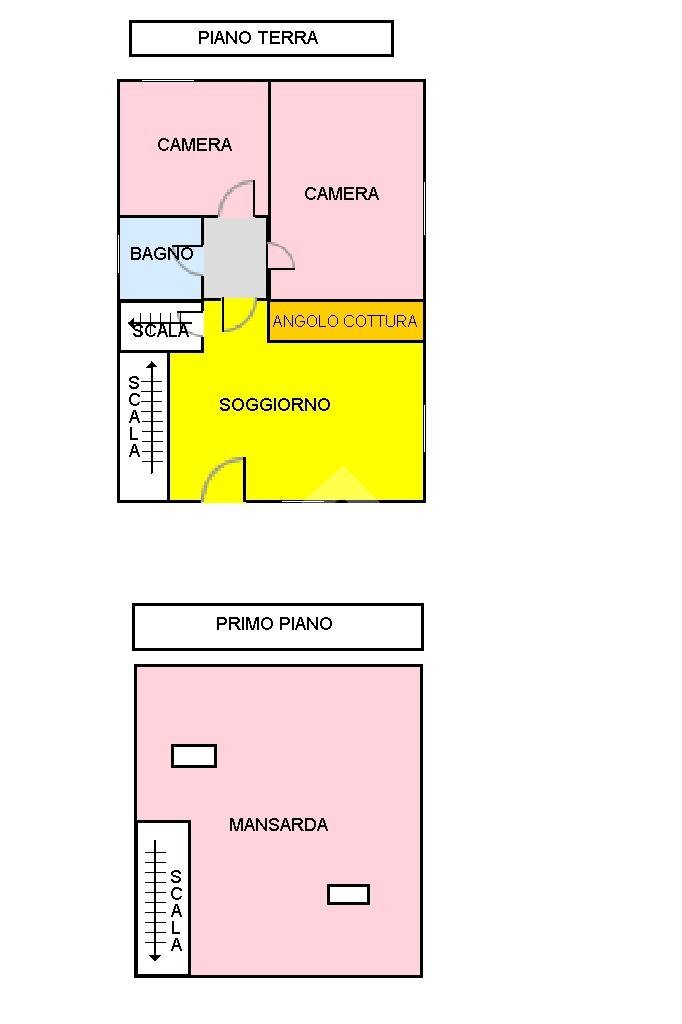 Villa Via Umberto I, Bruzolo - planimetria 1