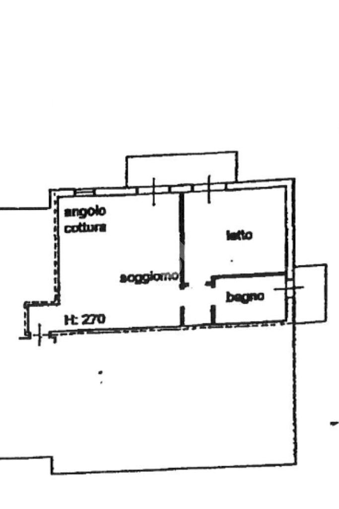 Bilocale Via Benamati G. B., Guastalla - planimetria 1