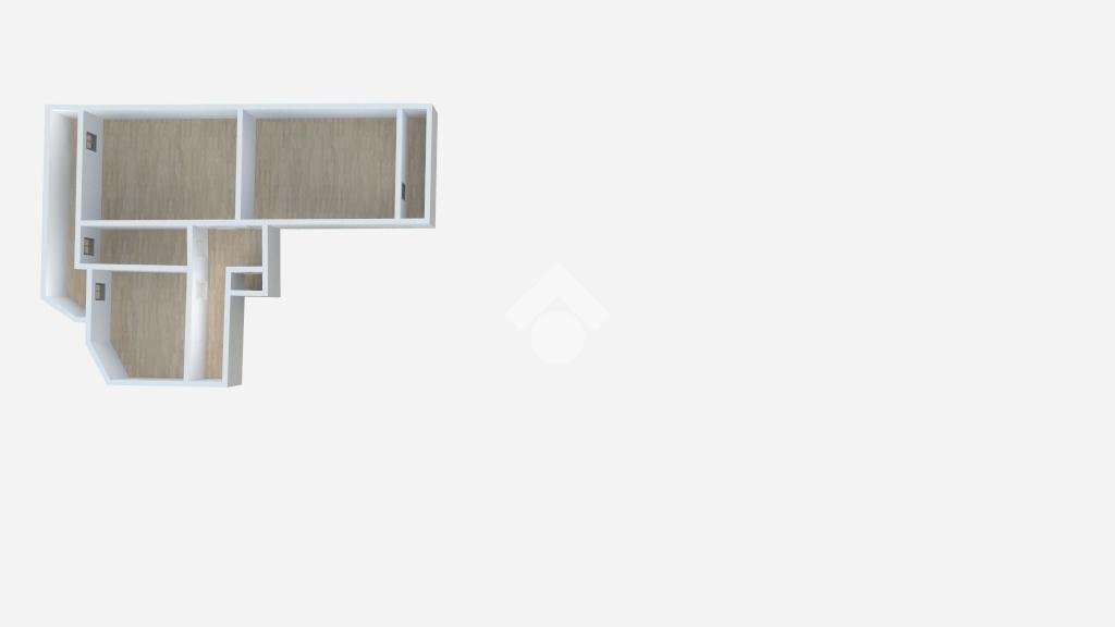 Trilocale Via Bibiana, Torino - planimetria 1