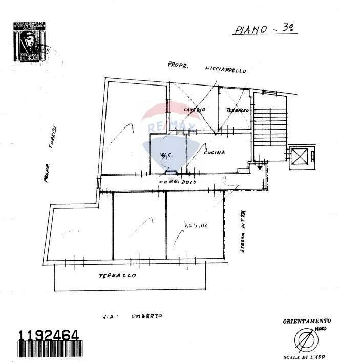Pianta 2D - Appartamento Via Principe Umberto
 
39, Aci Sant'Antonio - planimetria 1