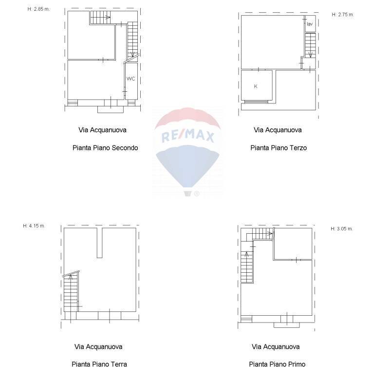 Pianta 2D - Casa indipendente Via Acquanuova
 
250, Caltagirone - planimetria 1