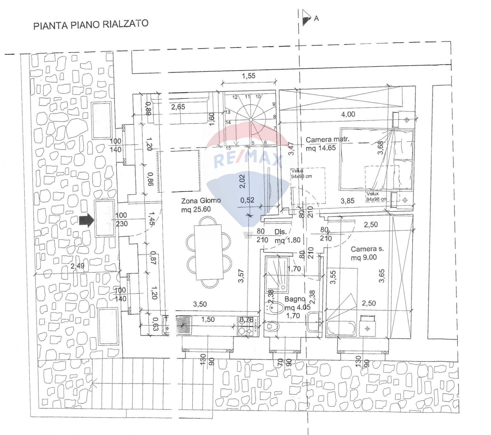 Pianta 2D - Baita via Palot, Pisogne - foto 3