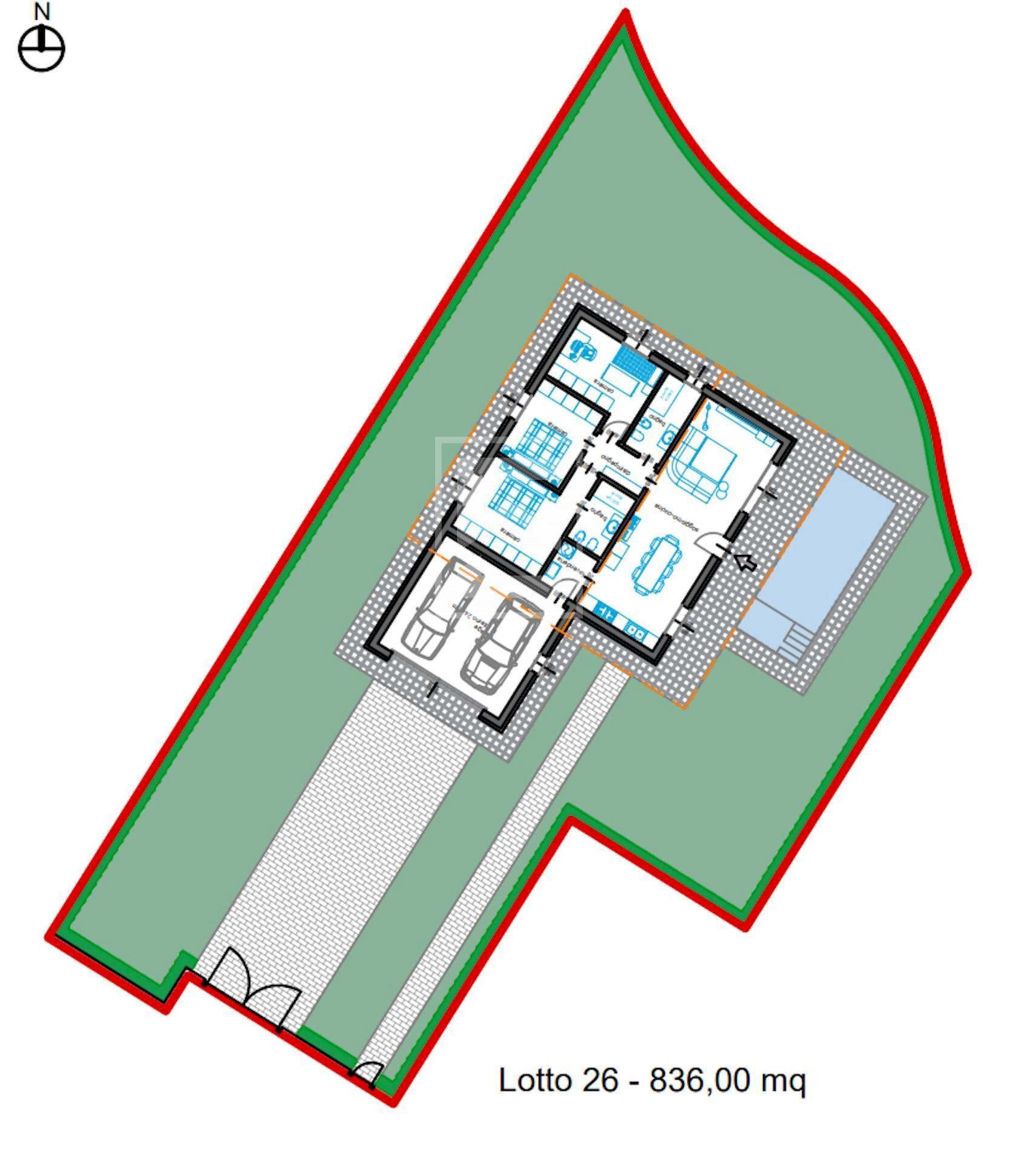 Foto 27 - Villa Via Monte Baldo, Desenzano del Garda - floor plans 1