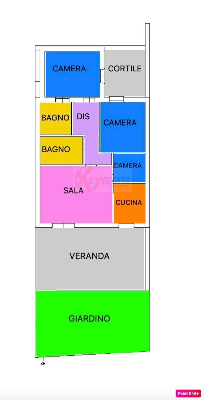 Foto 34 - Quadrilocale via Cala Sabina
 
32, Stintino - planimetria 1