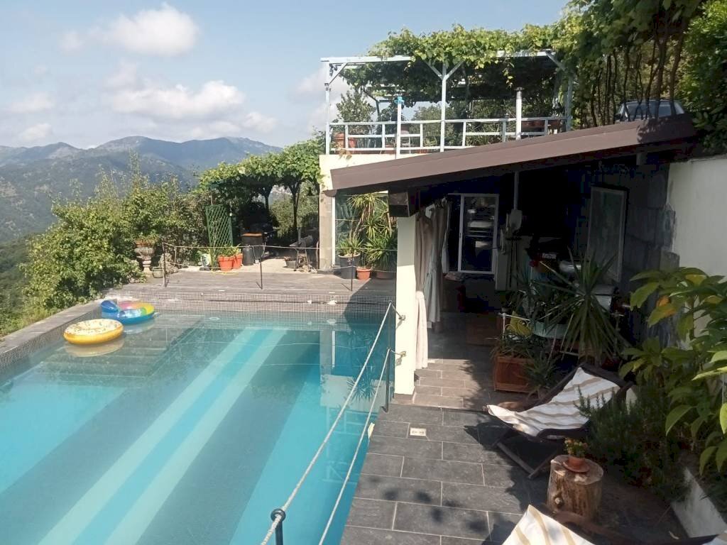 Piscina - Villa Passo della Spinarola, Avegno - foto 1