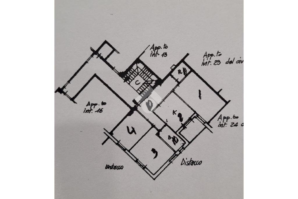Quadrilocale Via Gioiello, Cogoleto - planimetria 1