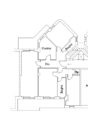 Appartamento via Alessandro Manzoni, 14, Mondovì - planimetria 1