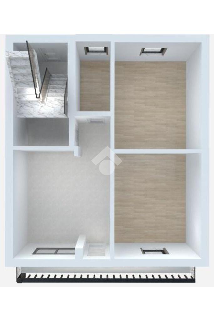 Quadrilocale Via Cavaglià, Santena - planimetria 1