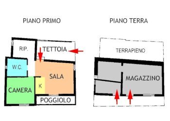 Planimetria - Villa strada Provinciale Nord, Ceriana - foto 39