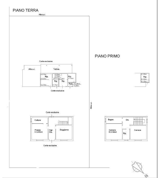 Foto 36 - Independent house Viale Bruno Buozzi, Voghiera - floor plans 1