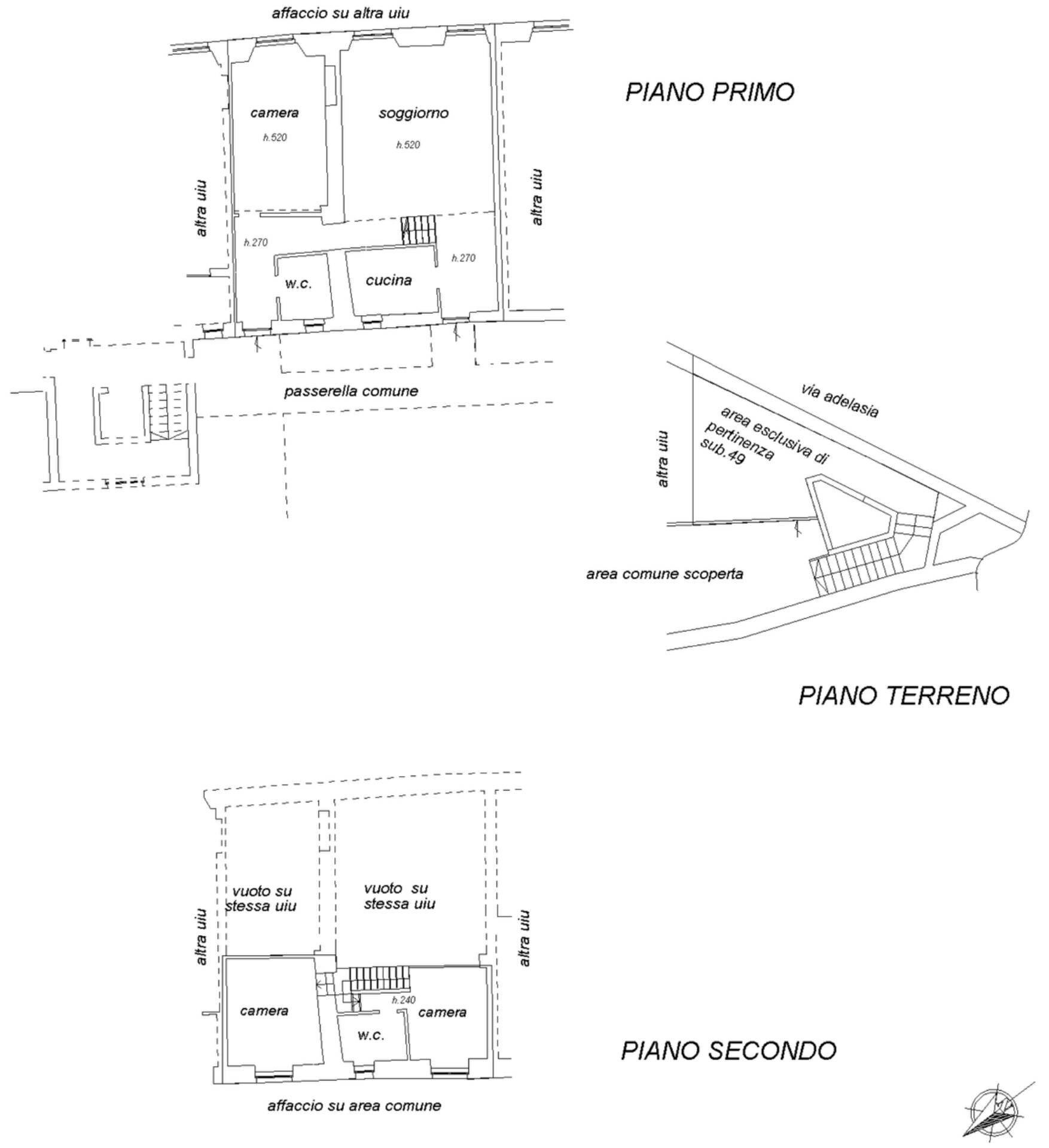 Foto 23 - Apartment Via Adelasia
 
104, Alassio - floor plans 1