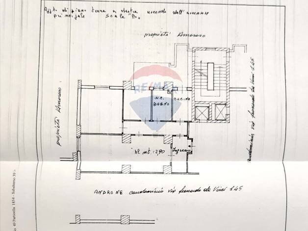 Pianta 2D - Trilocale Via Leonardo da Vinci
 
145, Palermo - planimetria 1