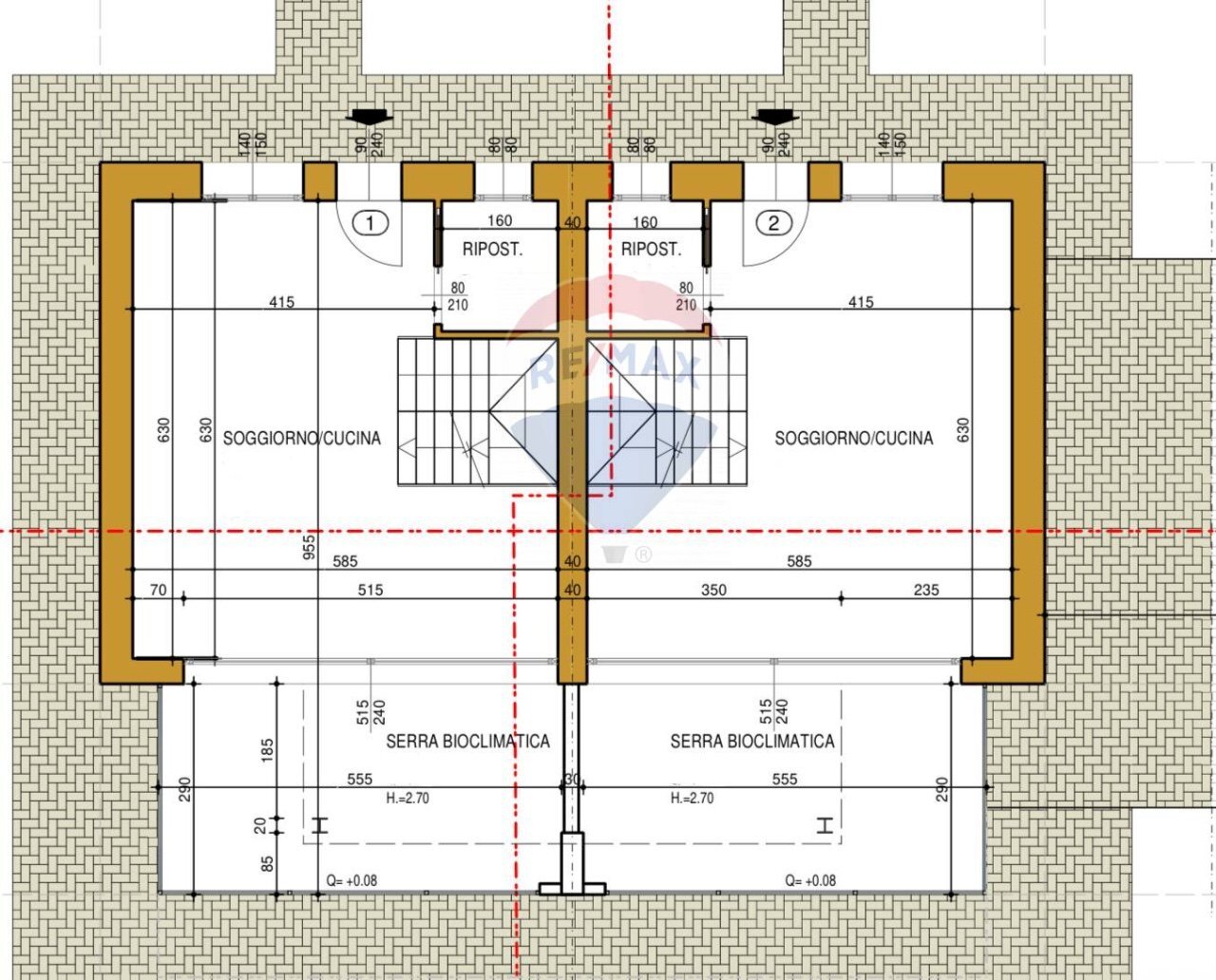 Pianta 2D - Casa semi indipendente Peschiera del Garda - planimetria 1