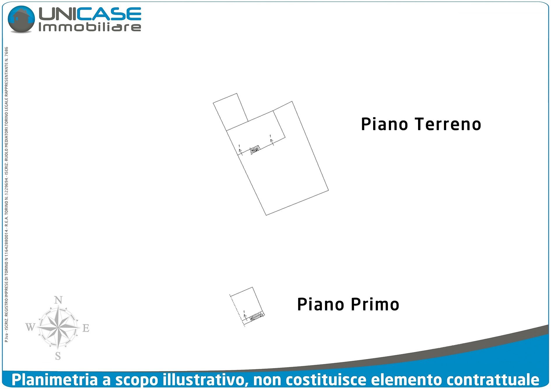 Casa indipendente Via Pilone Rio, 8, Bagnolo Piemonte - planimetria 1