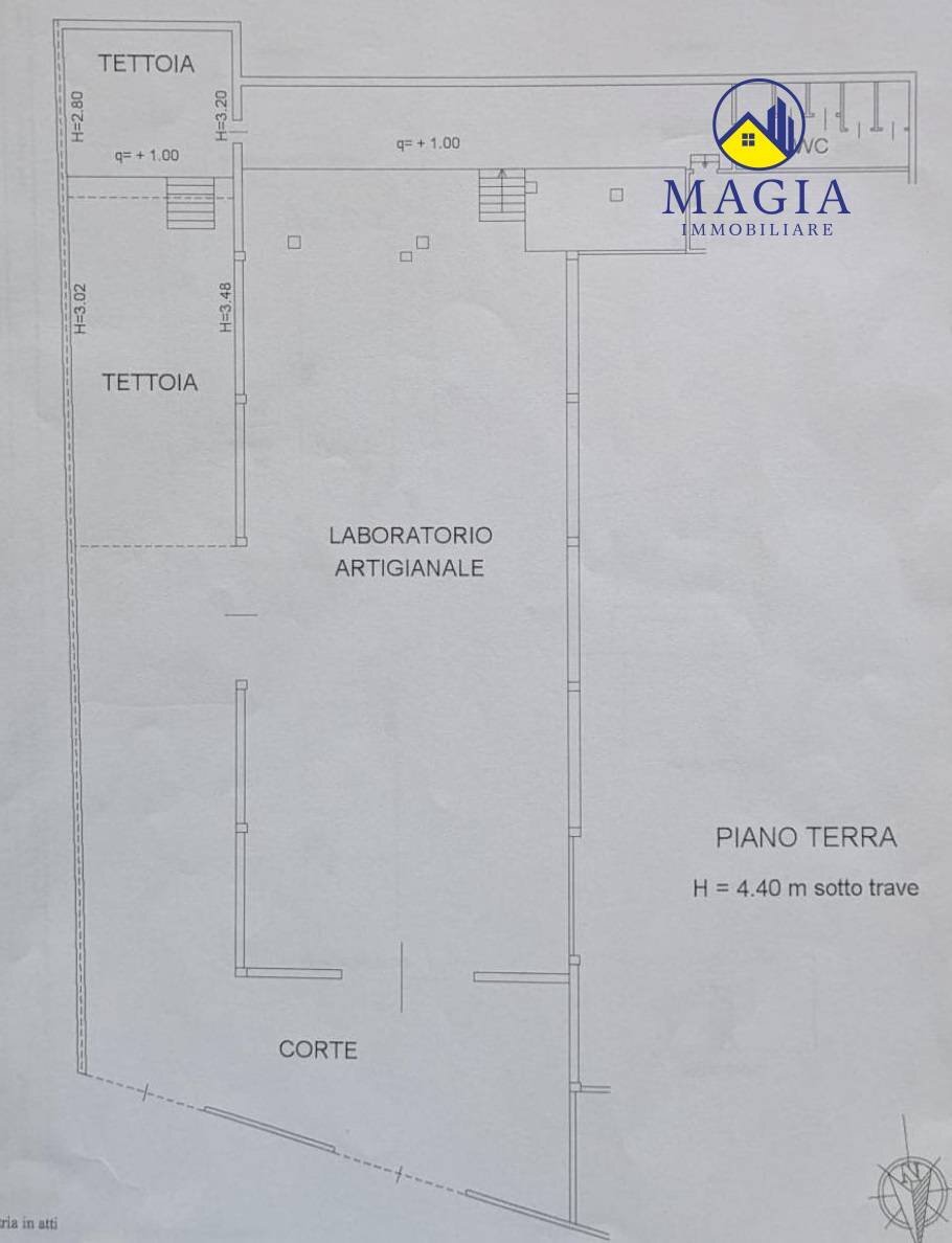 Foto 2 - Capannone 165, Acquaviva Picena - planimetria 1