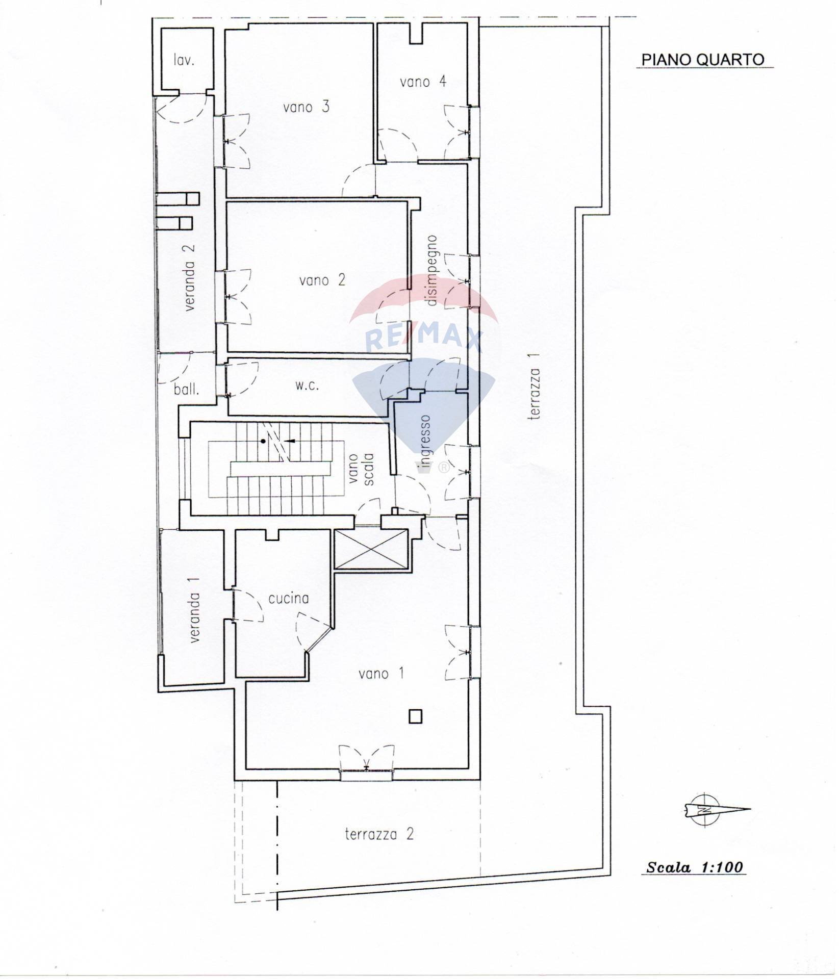 Pianta 2D - Attico Via Cibele
 
51, Catania - planimetria 1