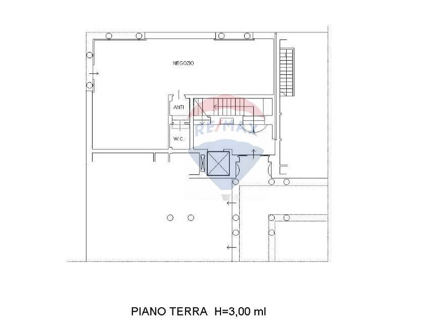 Pianta 2D - Locale Commerciale Via 8-9 Maggio 1848
 
6, Cornuda - planimetria 1