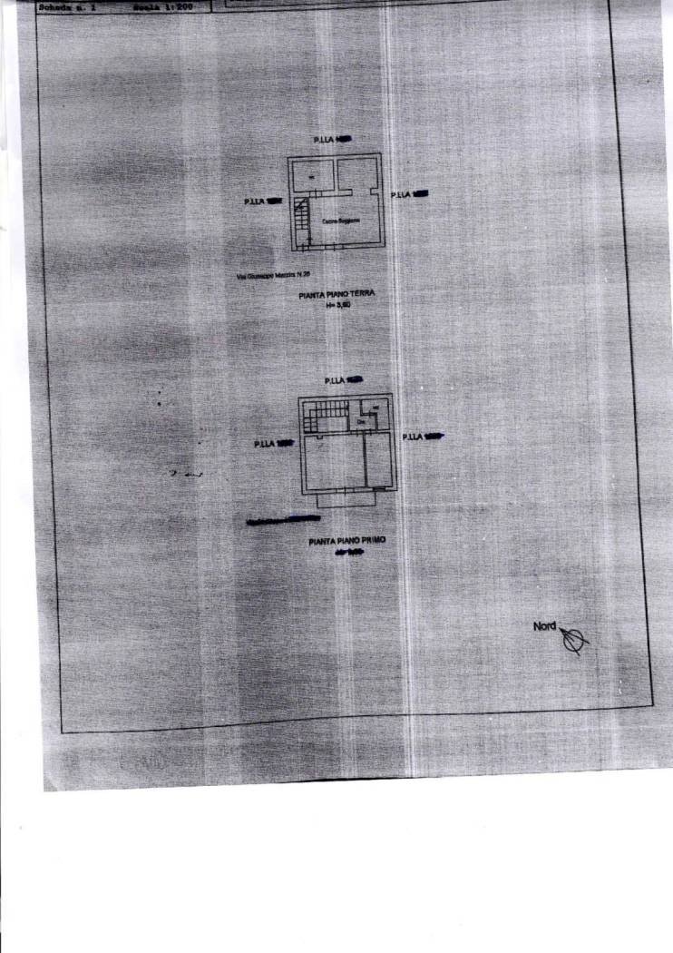 Casa indipendente via Francesco Crispi, Castellammare del Golfo - planimetria 1