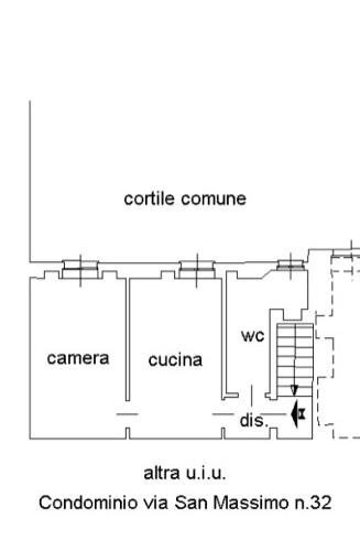 Loft via Giuseppe Mazzini, 38, Torino (zona Centro) - planimetria 1