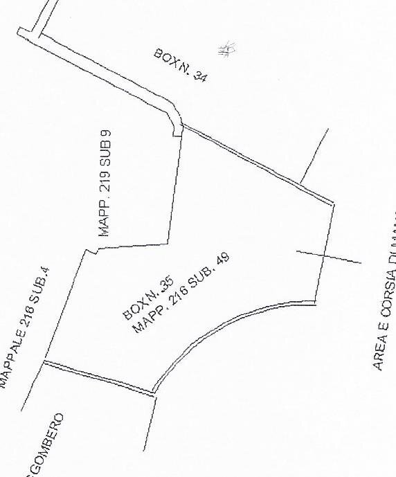 Box Via Giuditta Tavani, Genova (zona Sampierdarena) - planimetria 1