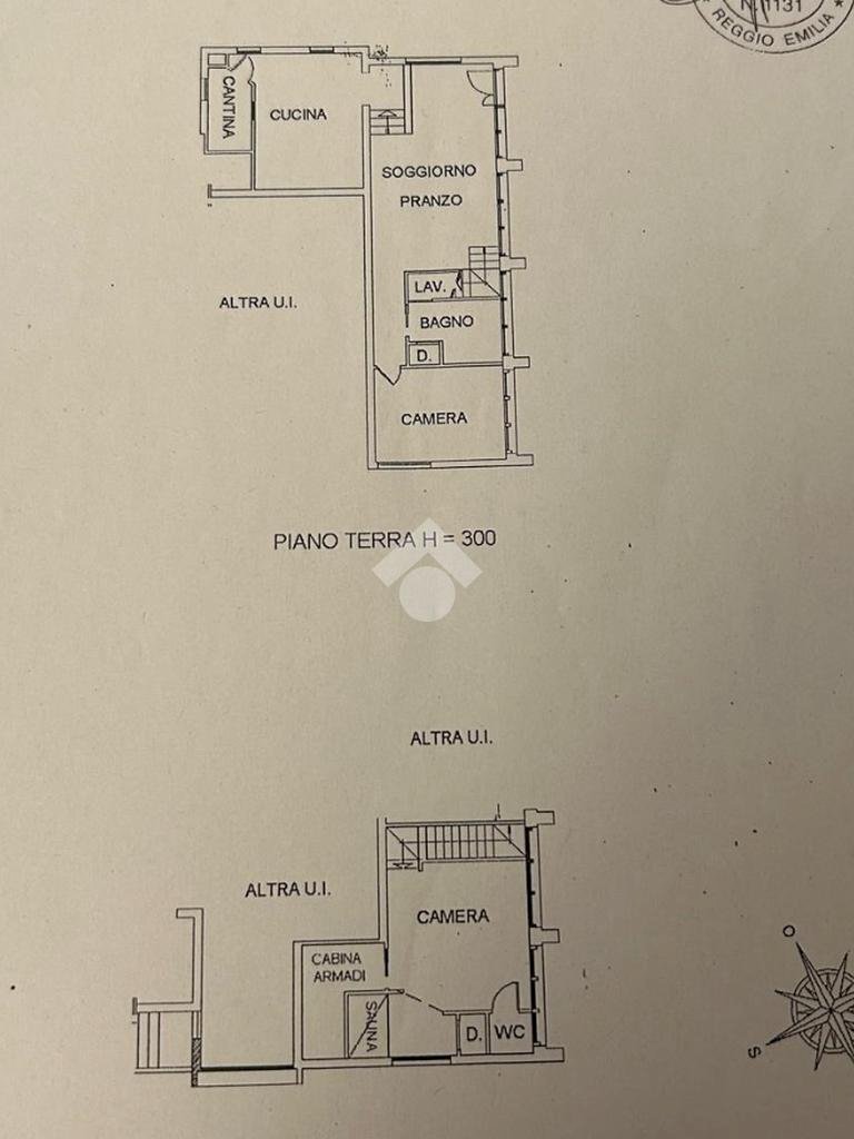 Villa Via Della Canalina, Reggio nell'Emilia - planimetria 1