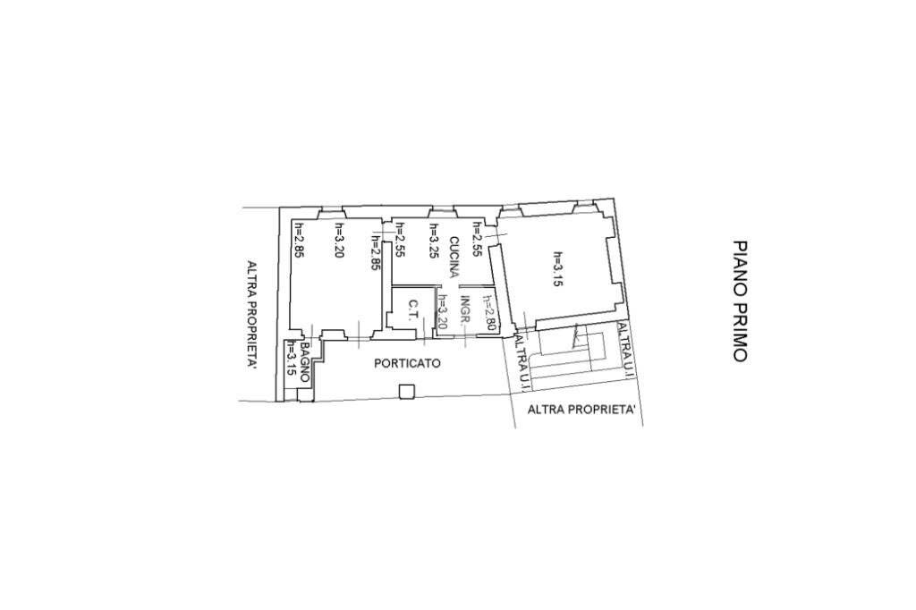 Two-room apartment Via matteotti, Pombia - floor plans 1