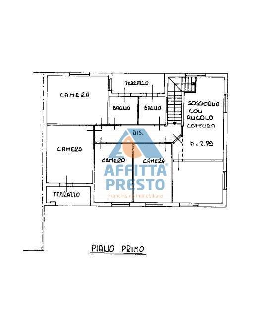 Foto 1 - Appartamento Vinci - planimetria 1