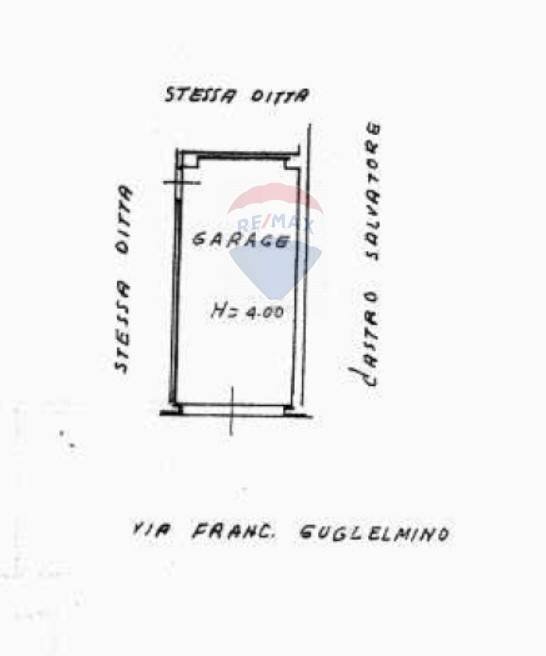 Pianta 2D - Casa semi indipendente Via Francesco Guglielmino
 
47, Aci Catena - foto 2