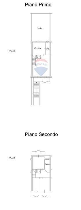 Pianta 2D - Terraced Villa Via Giacomo Vaccaro
 
73, Caltagirone - floor plans 1